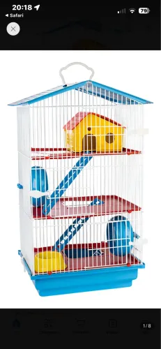 Gaiola de Hamster 3 andares