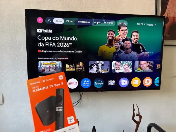 Xiaomi Mi Box S 2ª Geração 4K Google TV - Completa