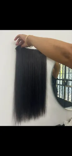 Mega Hair Humano Preto Liso 150g 65cm