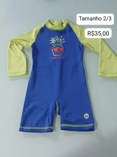 Roupa de proteção macaquinho