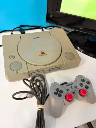 Ps1 Fat funcionando perfeitamente -- faço olx pay