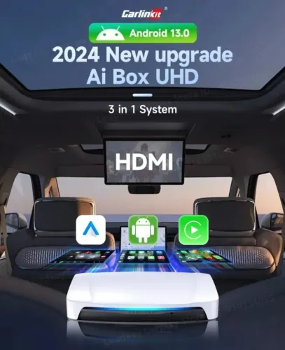 Carlinkit Streaming Box Uhd Carplay Wi-fi Netflix 8gb+128g