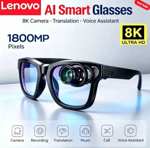Óculos inteligente Lenovo com IA