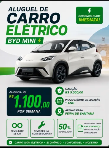 BYD Dolphin Mini (Elétrico) 2025