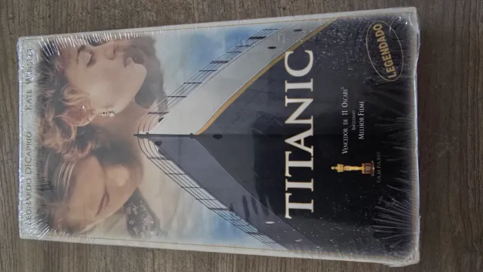 Titanic VHS Legendado #filmes #vhs
