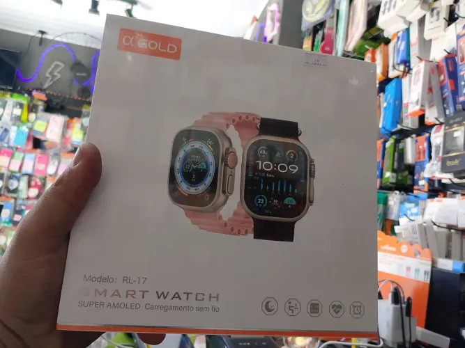 Mini shop Inhoaíba apresenta relógio smartwatch
