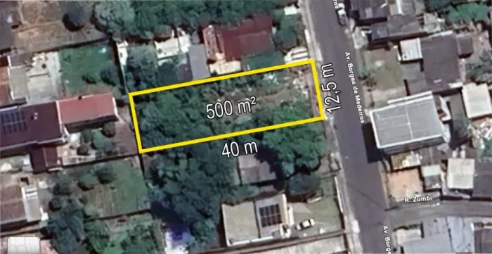 Ótimo Terreno com 500m²