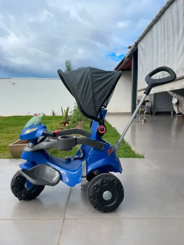 Triciclo Velobaby Reclinavel Com Capota