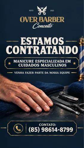 Salao no meireles contrata manicure