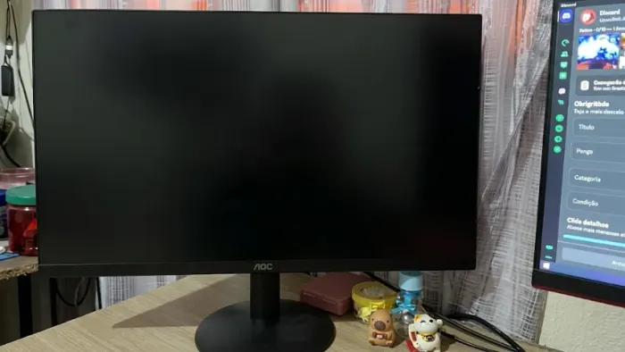 MONITOR AOC 100Hz - IMPECÁVEL + NA CAIXA