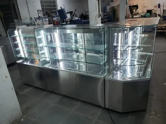 VITRINE EXPOSITORA REFRIGERADA ANUNCIO REF: 1000MM