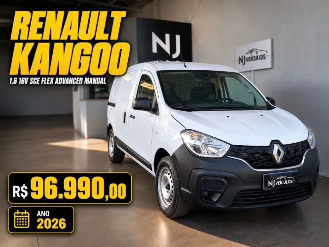 Renault Kangoo Advanced 1.6 16V Flex 2026