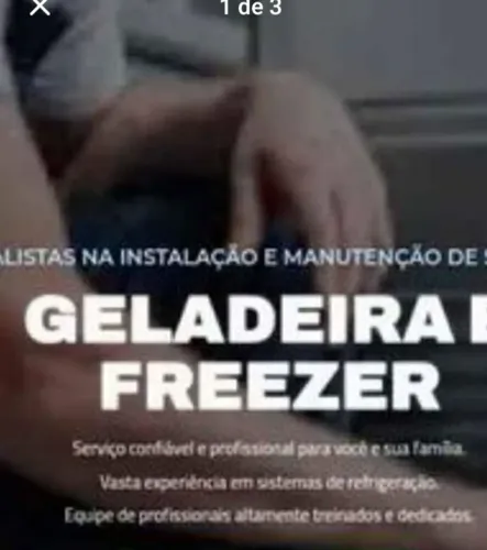 Conserto de geladeiras frizers e expositores 