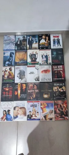 Lote de filmes em DVD