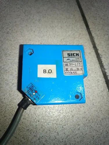 Sensor Fotoelétrico Sick WL20-113 usado