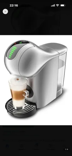 Cafeteira dolce gusto touch
