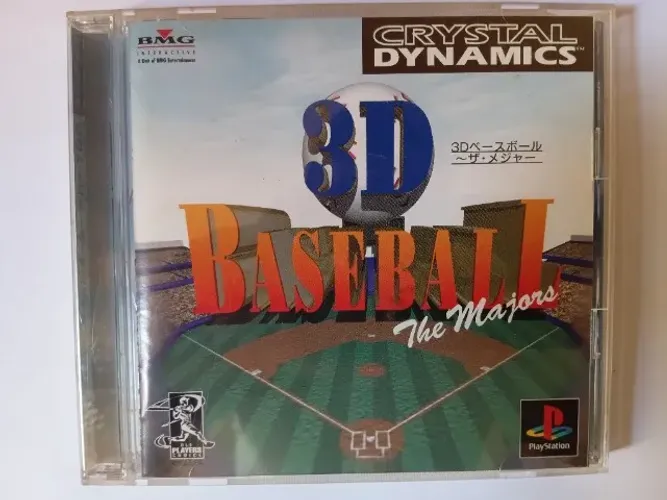 Game "Baseball The Majors" para PS1 japonês