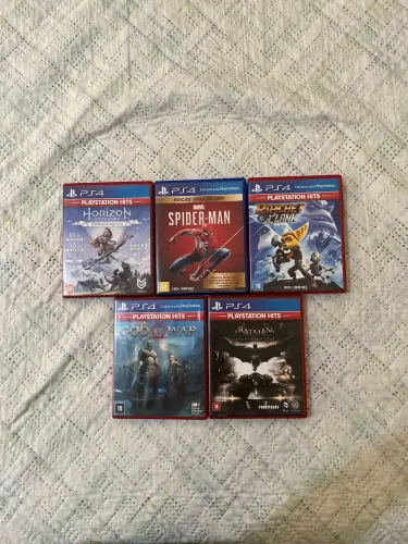 JOGOS ORIGINAIS DE PS4 À VENDA