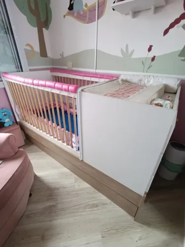 Berço+trocador+Cama+colchão
