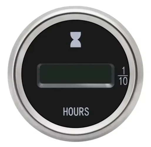 Medidor de horas digital para carro, motocicleta, barcos, 12/24V, horimetro