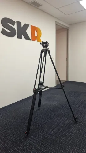  Tripé Profissional Vídeo K2e Saara 10kg Cabeça Hidráulica