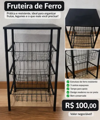 Fruteira de ferro