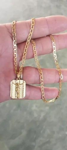 Cordão de ouro 750 18k