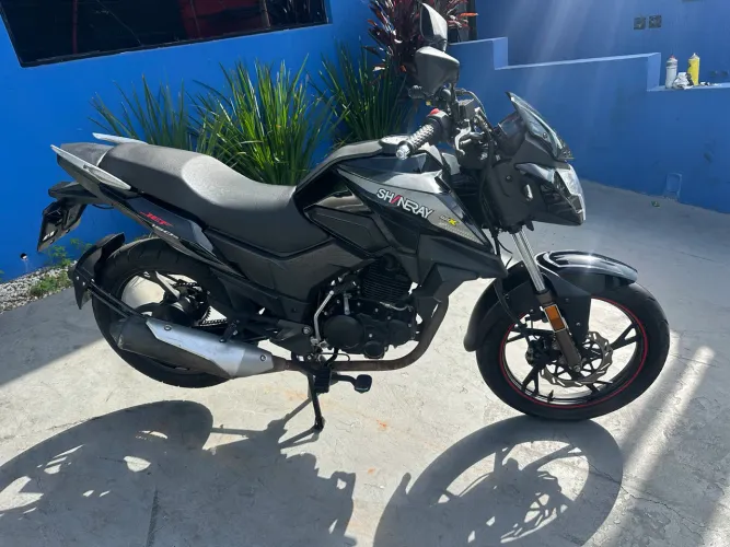 Moto Jef 150s 2024 revisada, parcelo no cartão