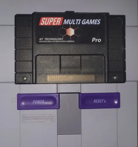 Cartucho Everdrive 900 jogos SNES