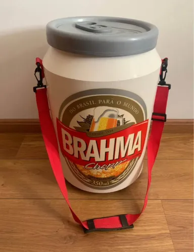 Cooler com logo da Brahma