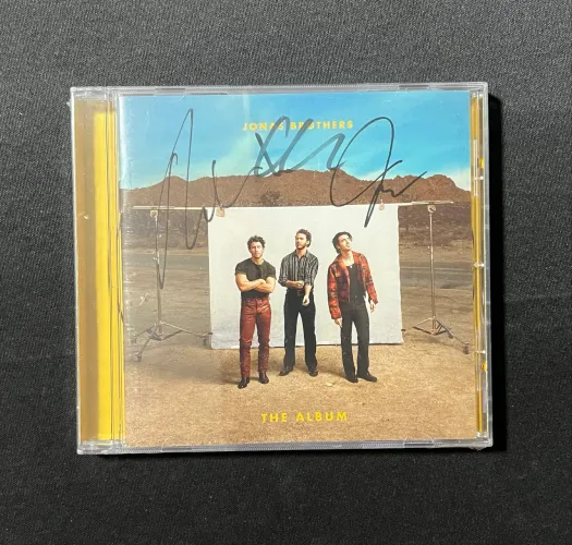 Cd Autografado Jonas Brothers - The Album