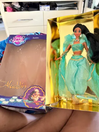 Boneca Disney Jasmine Sparkle eyes 1994 Mattel Vintage RARA