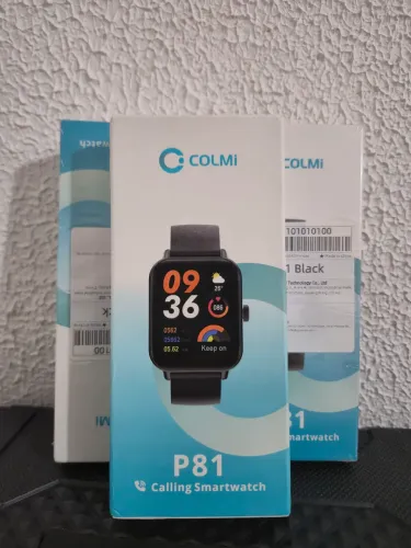 Smartwatch Colmi P81 Relógio inteligente