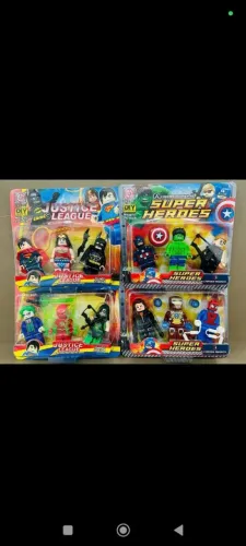Bonecos lego vingadores 