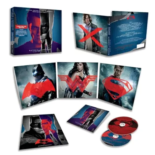 Batman Versus Superman Bvs 2 CDs Soundtrack Lacrado Original