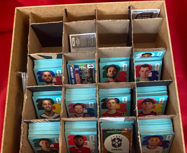 Venda de figurinhas da copa