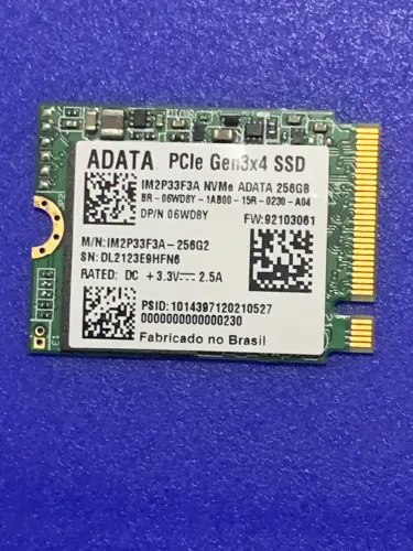 SSD 256Gb Nvme