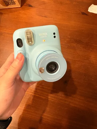 Câmera Instax Azul 