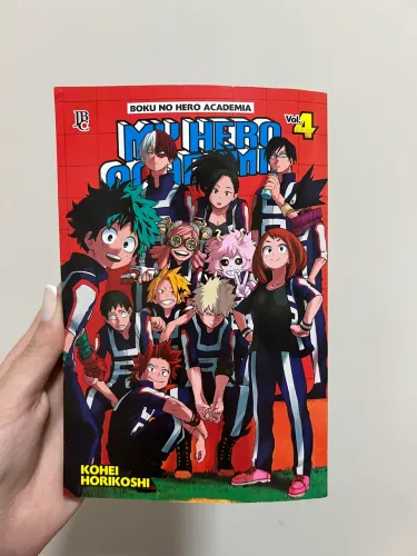 Mangá Boku no Hero Academia - volume 04