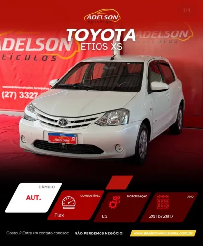Toyota Etios XS 1.5 Flex 16V 5P Aut. 2017