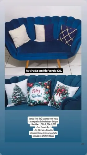 Vendo Sofá Semi Novo