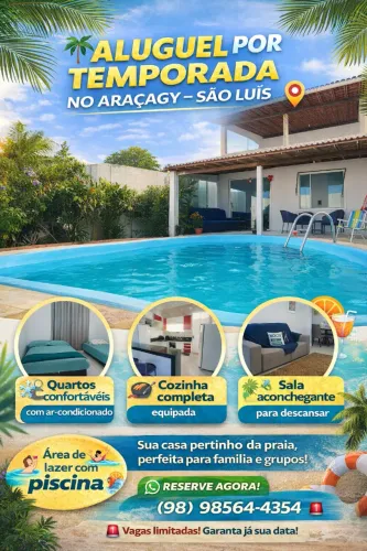Casa por temporada no araçagy px a praia