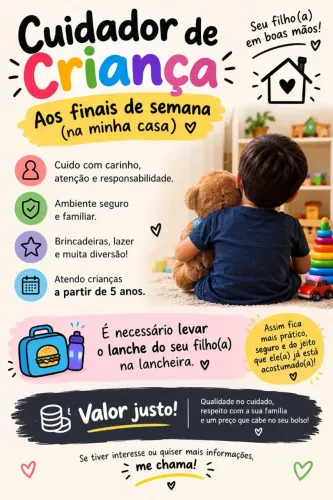 Babá para os finais de semana