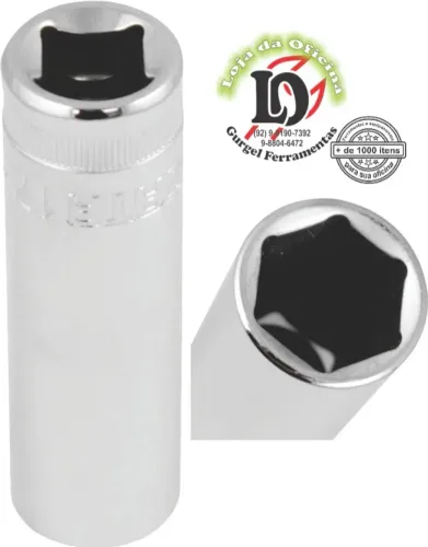 Soq sextavado longo 1/2 19mm SATA