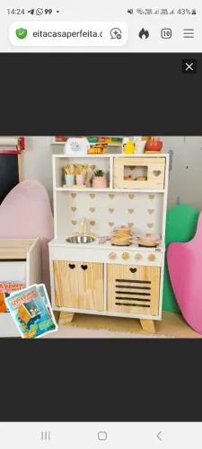 Cozinha de infantil