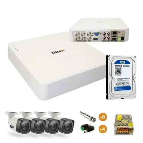 kit 04 camera hilook 720p 500gb +acessorios e instalaçao (g.lisboa)