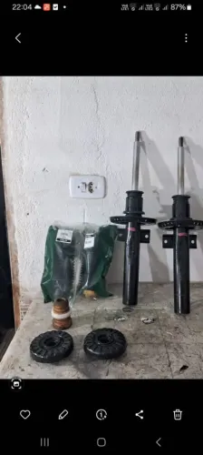 Tania amortecedores de carros de leiloes o par a parti de 150 semi novo