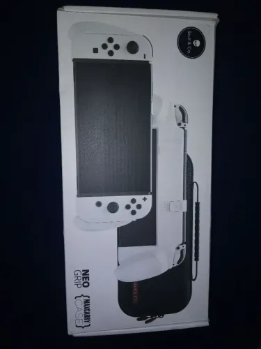 Vendo kit skill & com neogrip para Nintendo switch com estojo de transporte