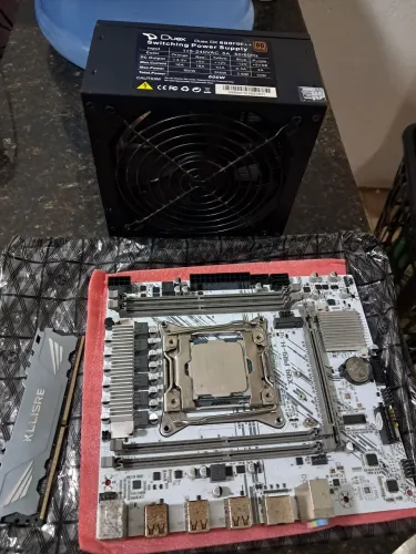Kit xeon x99 + 8gb ram + fonte 600w