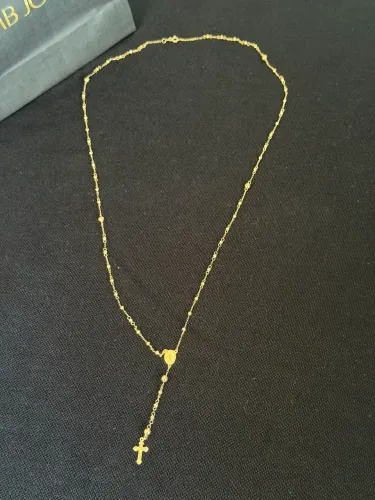 Terço em ouro 18k